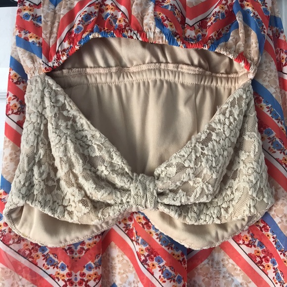 Strapless maxi dress - Picture 3 of 4